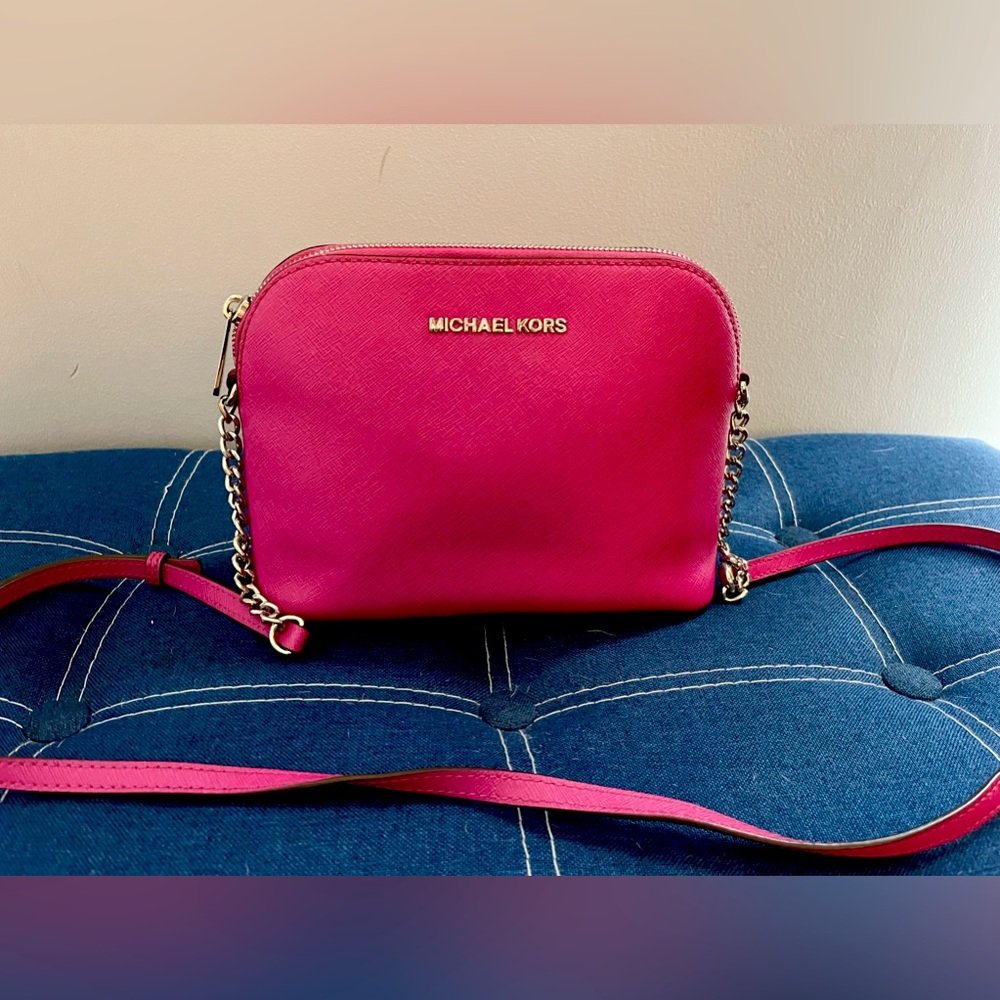 Michael Kors Saffiano leather crossbody
